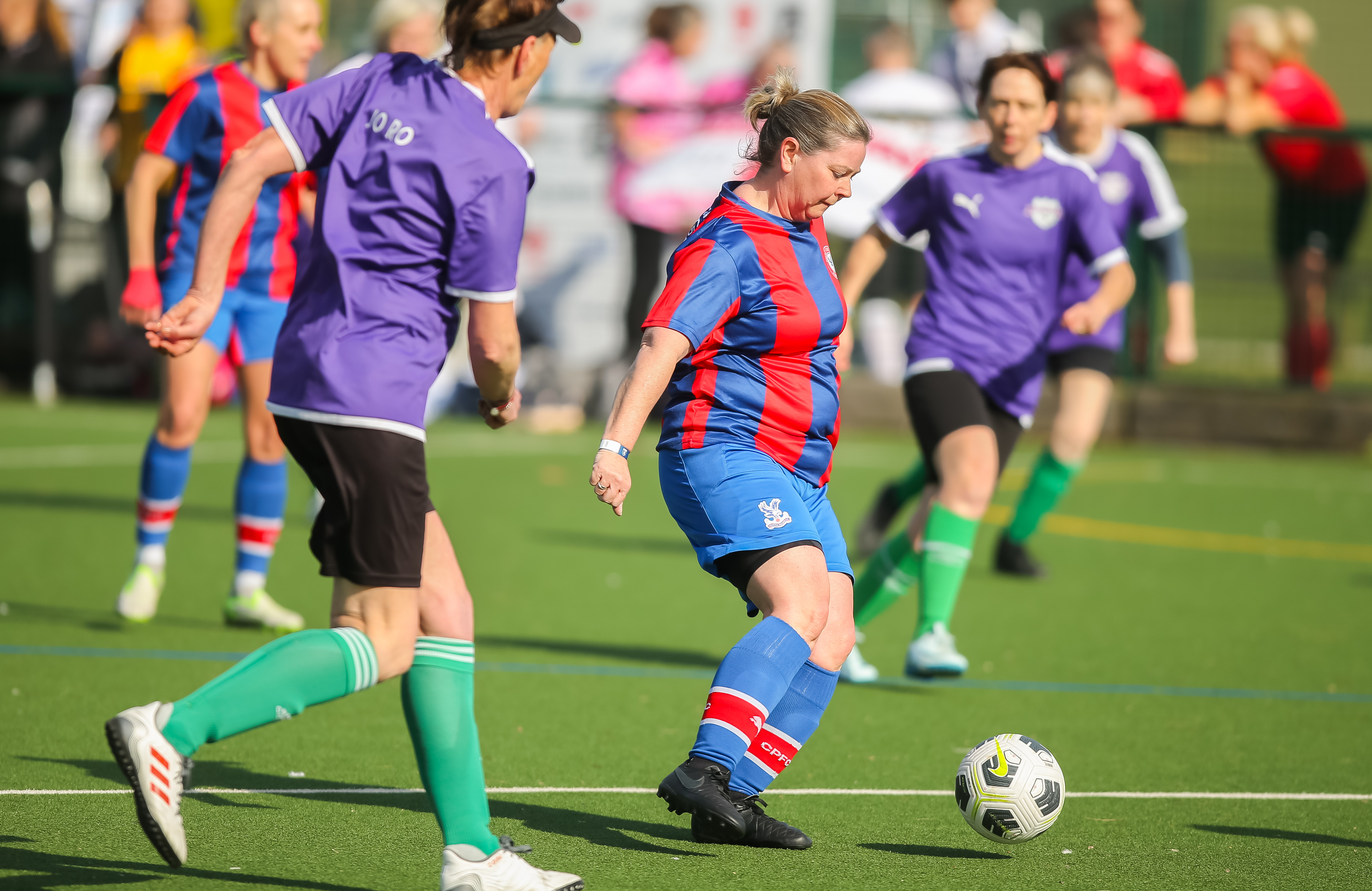 Women's match action